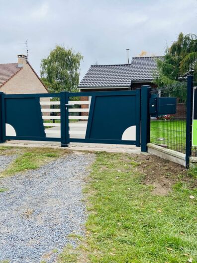 Portail aluminium Kyoto 2