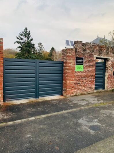 Portail et portillon aluminium modèle Melbourne 180