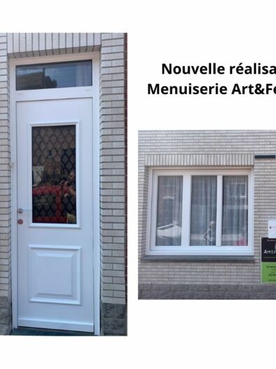 Une façade moderne, sécurisée et pleine de charme !