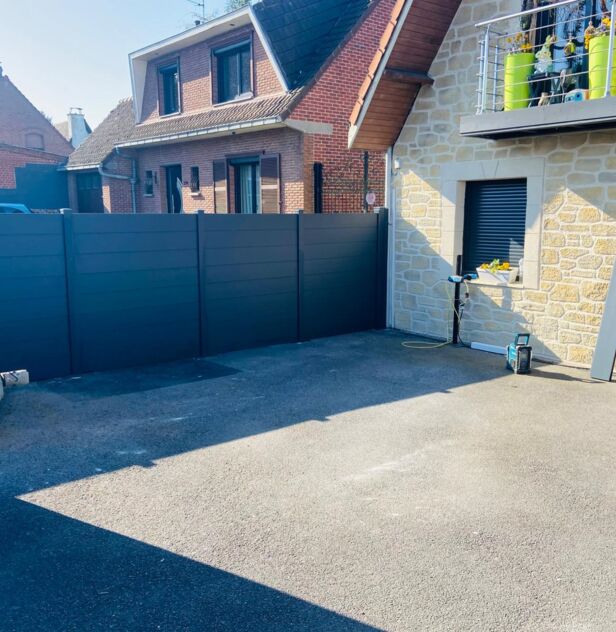 Cloture aluminium modèle Adélaïde