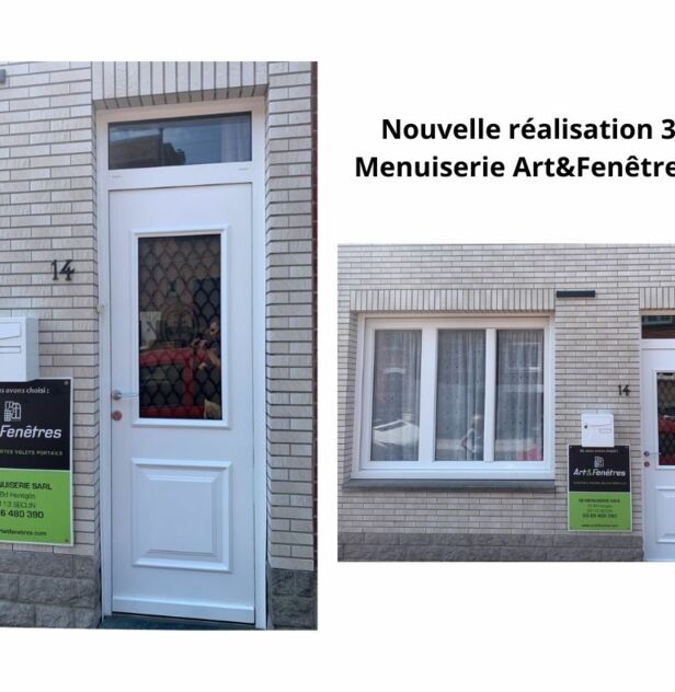 Une façade moderne, sécurisée et pleine de charme !