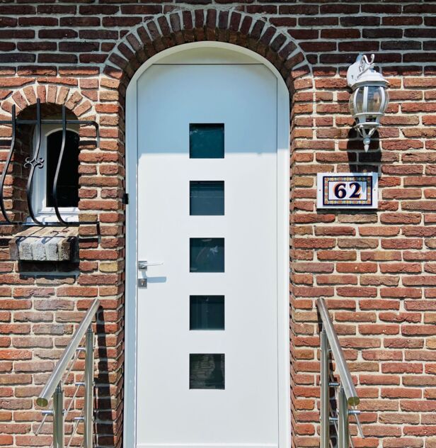 Porte d’entrée en aluminium modèle Spokane